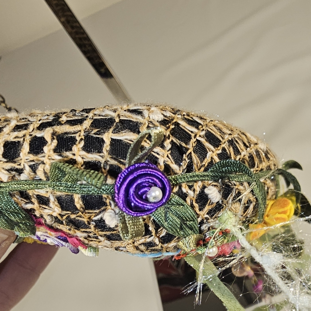 Vintage Mary Frances Multicolor Floral Shoulder Bag - Picture 3 of 9